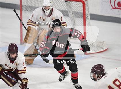Thumbnail 3 in Pope Francis Prep vs. Boston College High (Sacred Heart Christmas Classic) photogallery.