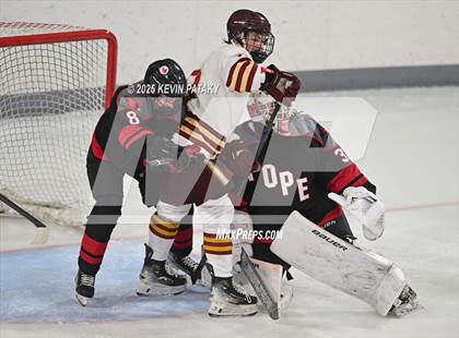 Thumbnail 2 in Pope Francis Prep vs. Boston College High (Sacred Heart Christmas Classic) photogallery.