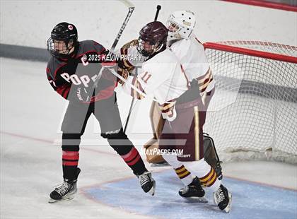 Thumbnail 2 in Pope Francis Prep vs. Boston College High (Sacred Heart Christmas Classic) photogallery.
