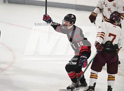 Thumbnail 2 in Pope Francis Prep vs. Boston College High (Sacred Heart Christmas Classic) photogallery.