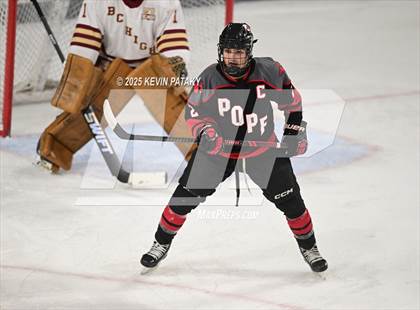 Thumbnail 2 in Pope Francis Prep vs. Boston College High (Sacred Heart Christmas Classic) photogallery.