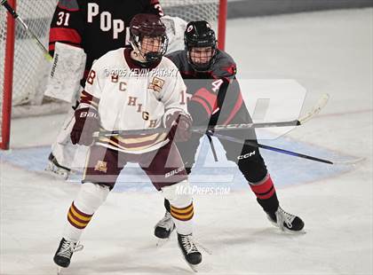 Thumbnail 1 in Pope Francis Prep vs. Boston College High (Sacred Heart Christmas Classic) photogallery.