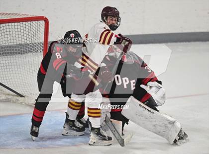Thumbnail 3 in Pope Francis Prep vs. Boston College High (Sacred Heart Christmas Classic) photogallery.