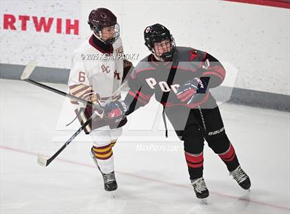 Thumbnail 1 in Pope Francis Prep vs. Boston College High (Sacred Heart Christmas Classic) photogallery.