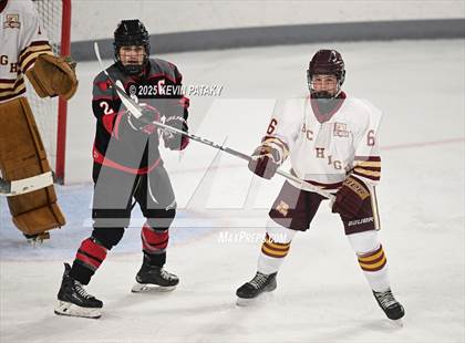 Thumbnail 2 in Pope Francis Prep vs. Boston College High (Sacred Heart Christmas Classic) photogallery.