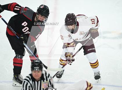 Thumbnail 1 in Pope Francis Prep vs. Boston College High (Sacred Heart Christmas Classic) photogallery.