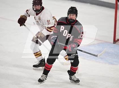 Thumbnail 2 in Pope Francis Prep vs. Boston College High (Sacred Heart Christmas Classic) photogallery.