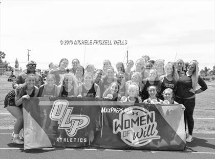 Thumbnail 2 in Academy of Our Lady of Peace vs. Patrick Henry (CIF D2 Final) photogallery.