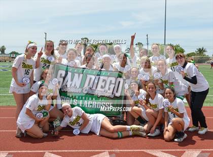 Thumbnail 3 in Academy of Our Lady of Peace vs. Patrick Henry (CIF D2 Final) photogallery.
