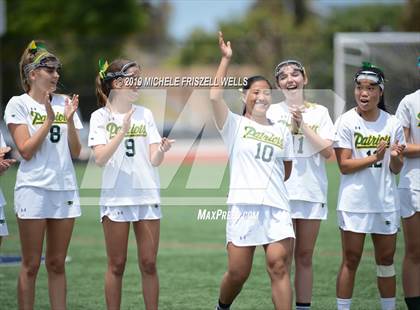Thumbnail 2 in Academy of Our Lady of Peace vs. Patrick Henry (CIF D2 Final) photogallery.