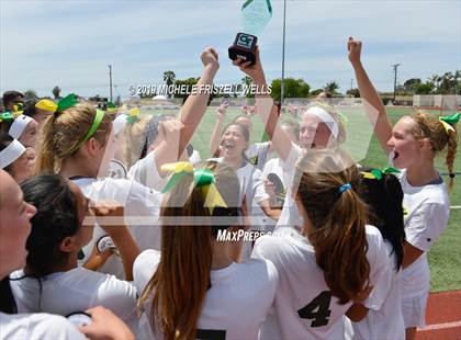 Thumbnail 2 in Academy of Our Lady of Peace vs. Patrick Henry (CIF D2 Final) photogallery.