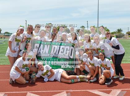 Thumbnail 1 in Academy of Our Lady of Peace vs. Patrick Henry (CIF D2 Final) photogallery.