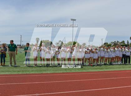 Thumbnail 2 in Academy of Our Lady of Peace vs. Patrick Henry (CIF D2 Final) photogallery.
