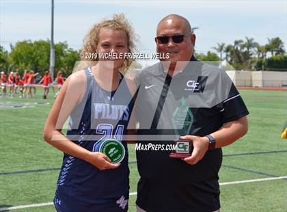 Thumbnail 3 in Academy of Our Lady of Peace vs. Patrick Henry (CIF D2 Final) photogallery.
