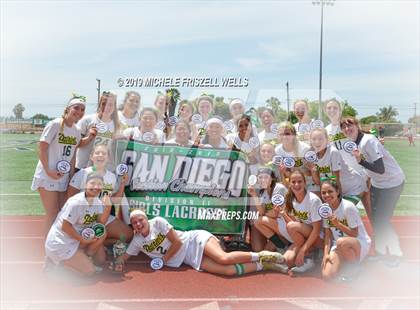 Thumbnail 2 in Academy of Our Lady of Peace vs. Patrick Henry (CIF D2 Final) photogallery.