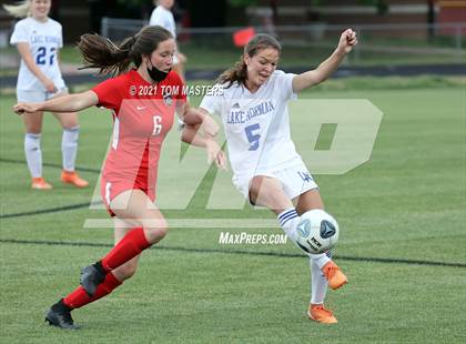 Thumbnail 3 in Lake Norman @ South Mecklenburg (NCHSAA 4A Playoffs Round 1) photogallery.