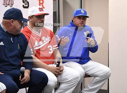 Thumbnail 2 in Trinity League Baseball Media Day photogallery.