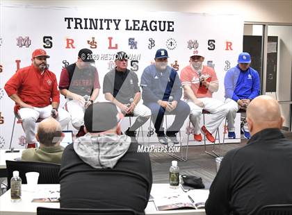 Thumbnail 1 in Trinity League Baseball Media Day photogallery.