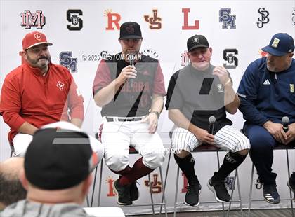 Thumbnail 3 in Trinity League Baseball Media Day photogallery.