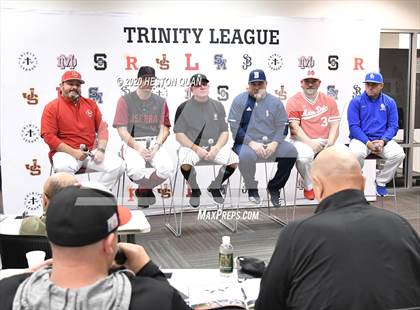 Thumbnail 1 in Trinity League Baseball Media Day photogallery.