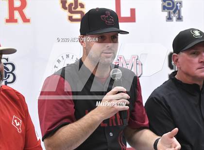 Thumbnail 1 in Trinity League Baseball Media Day photogallery.