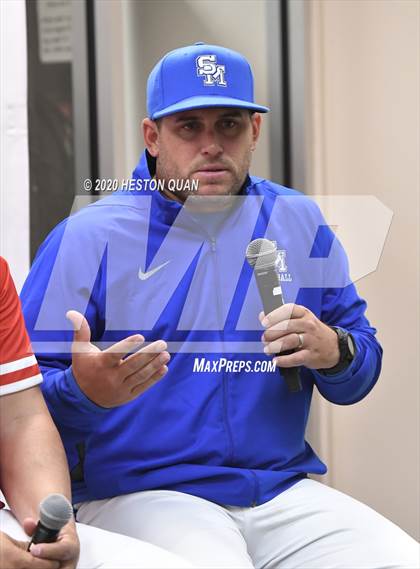 Thumbnail 2 in Trinity League Baseball Media Day photogallery.