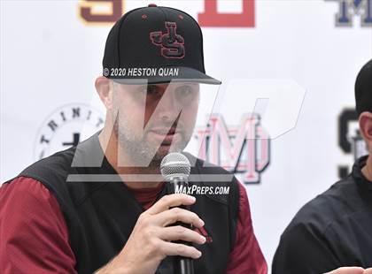 Thumbnail 3 in Trinity League Baseball Media Day photogallery.