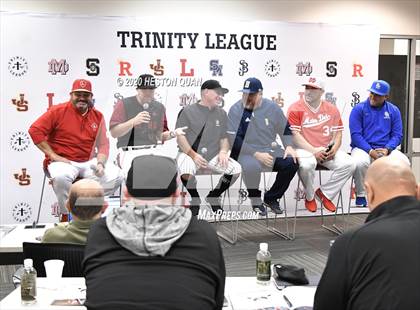 Thumbnail 1 in Trinity League Baseball Media Day photogallery.