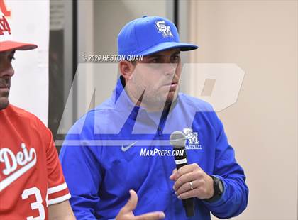 Thumbnail 3 in Trinity League Baseball Media Day photogallery.