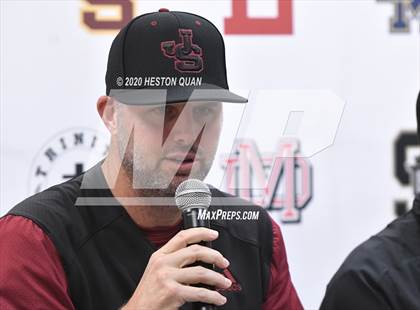 Thumbnail 2 in Trinity League Baseball Media Day photogallery.