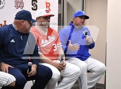 Thumbnail 1 in Trinity League Baseball Media Day photogallery.