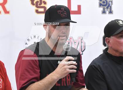 Thumbnail 3 in Trinity League Baseball Media Day photogallery.