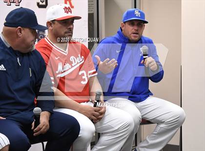Thumbnail 3 in Trinity League Baseball Media Day photogallery.
