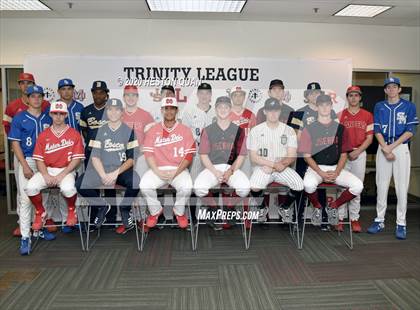 Thumbnail 1 in Trinity League Baseball Media Day photogallery.