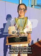 Photo from the gallery "Mohave Accelerated vs. Willcox (AIA 2A Final - Awards)"