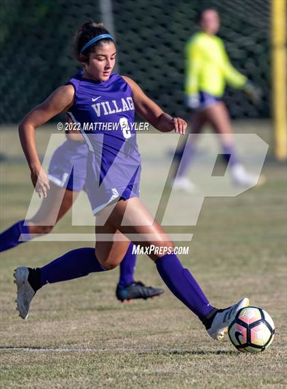 Thumbnail 2 in Trinity Academy vs Village Christian Academy (NCISAA 2A - First Round) photogallery.