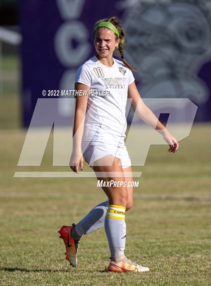 Thumbnail 1 in Trinity Academy vs Village Christian Academy (NCISAA 2A - First Round) photogallery.