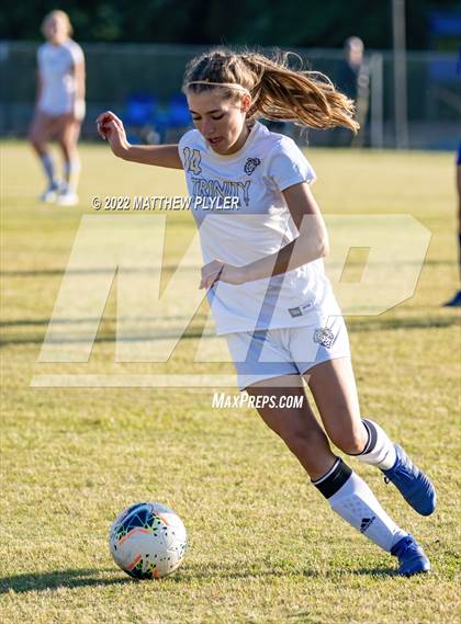 Thumbnail 3 in Trinity Academy vs Village Christian Academy (NCISAA 2A - First Round) photogallery.