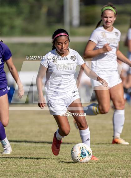 Thumbnail 1 in Trinity Academy vs Village Christian Academy (NCISAA 2A - First Round) photogallery.