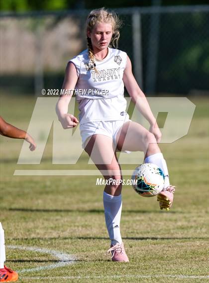 Thumbnail 2 in Trinity Academy vs Village Christian Academy (NCISAA 2A - First Round) photogallery.