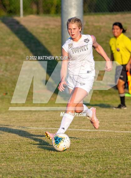 Thumbnail 1 in Trinity Academy vs Village Christian Academy (NCISAA 2A - First Round) photogallery.