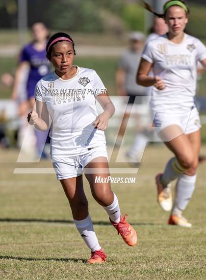 Thumbnail 2 in Trinity Academy vs Village Christian Academy (NCISAA 2A - First Round) photogallery.