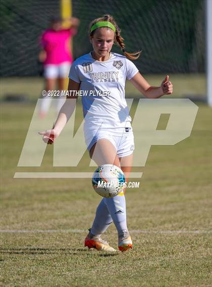 Thumbnail 1 in Trinity Academy vs Village Christian Academy (NCISAA 2A - First Round) photogallery.