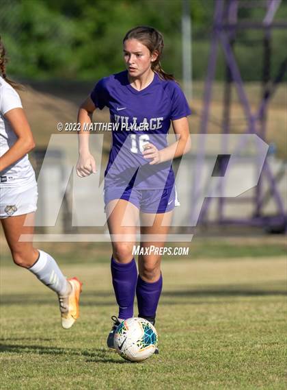 Thumbnail 2 in Trinity Academy vs Village Christian Academy (NCISAA 2A - First Round) photogallery.