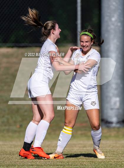 Thumbnail 1 in Trinity Academy vs Village Christian Academy (NCISAA 2A - First Round) photogallery.
