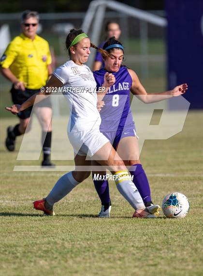 Thumbnail 2 in Trinity Academy vs Village Christian Academy (NCISAA 2A - First Round) photogallery.
