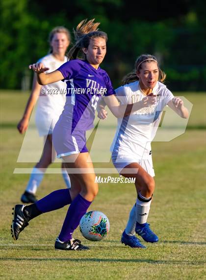 Thumbnail 1 in Trinity Academy vs Village Christian Academy (NCISAA 2A - First Round) photogallery.