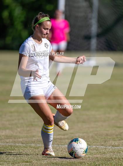 Thumbnail 1 in Trinity Academy vs Village Christian Academy (NCISAA 2A - First Round) photogallery.