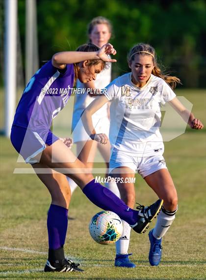 Thumbnail 3 in Trinity Academy vs Village Christian Academy (NCISAA 2A - First Round) photogallery.