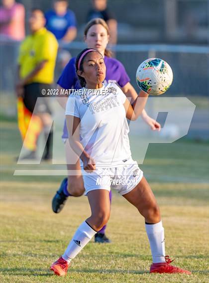 Thumbnail 2 in Trinity Academy vs Village Christian Academy (NCISAA 2A - First Round) photogallery.